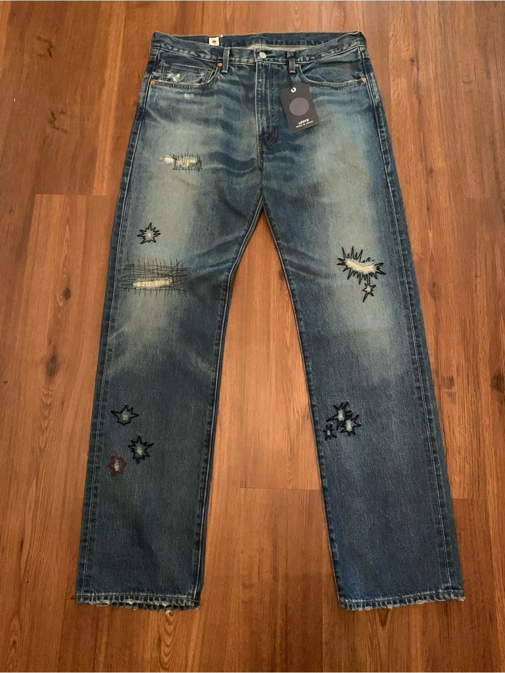 NWT Rare Limited Edition MADE JAPAN LEVI'S 505 Selvedge "Vintage Clothing" Jeans